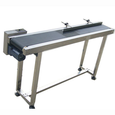 Single Adjustable Baffle Inkjet Printer Conveyor With Stable Speed